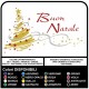 Autocollants de noël - Arbre de Noël un Joyeux Noël - Décalques, de noël des vitrines pour les fêtes de Noël