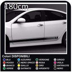 adesivi laterali 180 cm bmw amg adesivi mercedes strisce Adesive audi mini cooper Viper fiat 500 smart tuning