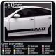 aufkleber seitenteile 180 cm bmw, amg aufkleber mercedes klebestreifen audi mini cooper Viper fiat 500, smart tuning rallye