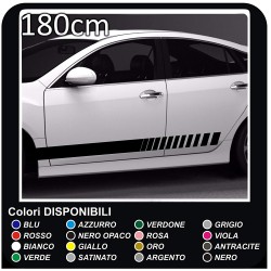 adesivi laterali 180 cm bmw amg adesivi mercedes strisce Adesive audi mini cooper Viper fiat 500 smart tuning rally