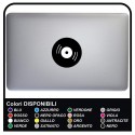 DISCO adhesivo - DJ - PARA TODOS los MODELOS DE Mac Book de Apple 13-15-17 - ADHESIVO PARA CUALQUIER EQUIPO