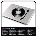 Pegatina adhesivo prespaziato "DJ" para todos los modelos de Apple MacBook, el Macbook Air es compatible con TODOS los