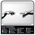 Adesivo"Michelangelo" per tutti i modelli Mac Book Apple MacBook 13" - 15" adesivi ottimi anche per altri notebook