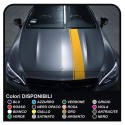 Adhesive hood for MERCEDES BENZ CLA CLASS-C-CL-CLA-SL-SLK-AMG 65 55 AMG Stripes Sticker Set hood for mercedes