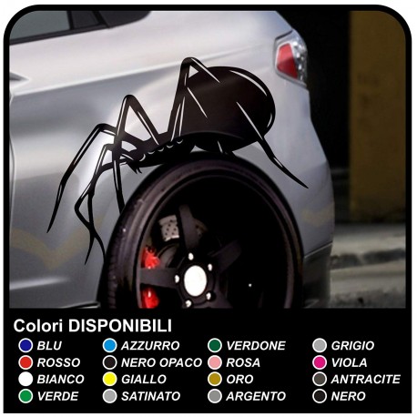 Autocollants spider spider autocollants pour alfa romeo bmw série 3 4 5 X audi TT sline golf volksvagen vw golf polo tuning