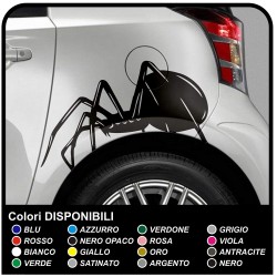 Adesivi ragno spider stickers per alfa romeo bmw serie 3 4 5 X audi TT sline golf volksvagen vw golf polo tuning Seat