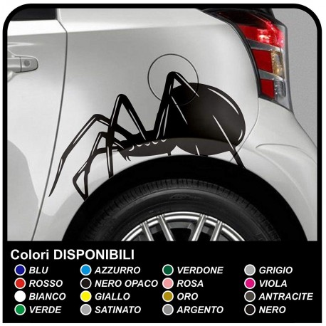 Aufkleber spinne spider sticker für alfa romeo bmw serie 3 4 5 X audi TT sline volksvagen golf vw golf polo Seat tuning