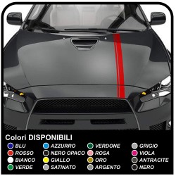 Auto Cofano Strisce Adesivi Decorazione,Per Alfa Romeo MiTo 147