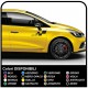 Des autocollants pour la Renault clio RS, clio clio williams 2.0 RS sport nouvelle clio Jeu Graphique des Autocollants clio 