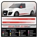 Adesivo doblo doblò abarth VW EVO e FORD TRANSIT ST CONNECT VAN FIAT DOBLO VAN  ADESIVI FURGONE E VAN FURGONI