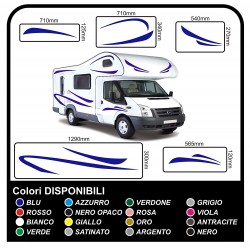 autocollants pour MOTORHOME graphiques de vinyle autocollants décalques rayures camping-car, CARAVANE, Motorhome - graphique 17