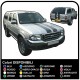 Adesivi PICK UP 4X4 FORD RANGER ST Strisce TRUCK VAN grafiche 4x4 suv