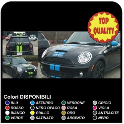 Kit adhesive stripes HOOD ROOF AND TRUNK COOPER MINI ONE S WORKS John Cooper ONE - COMPATIBLE WITH ALL MODELS OF MINI