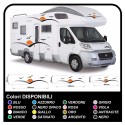 autocollants pour MOTORHOME graphiques de vinyle autocollants décalques rayures camping-car, CARAVANE, Motorhome - graphique 25