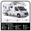 autocollants pour MOTORHOME graphiques de vinyle autocollants décalques rayures camping-car, CARAVANE, Motorhome - graphique 26