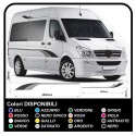 aufkleber für WOHNMOBILE und KLEINBUSSE Set Camper Van RV Caravan Wohnmobil wohnwagen komplett-kit TOP-QUALITY - grafik, 30