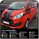 Stripes FORD Transit Custom SWB M-SPORT Stickers Decals adhesive strips ford transit connect car, truck, and van