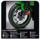 ADESIVI per CERCHI DUCATI YAMAHA SUZUKI KAWASAKI HONDA BMW GP STYLE APRILIA BIMOTA MOTARD TMAX HUSQUVARNA KTM NINJA GSX-R