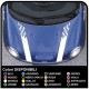 Stickers HOOD MINI COOPER S bands HOOD BACK VIPER adhesive strips mini cooper