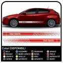 bänder, klebe-satz für alfa romeo giulietta giulia seitenstreifen alfa seitenstreifen tuning