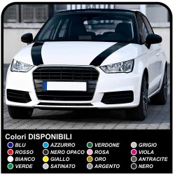 Adesivi cofano audi bmw alfa romeo fiat seat golf audi A1 A3 A4 A5 A6 A7 A8 Q1 Q3 A5 Q7 RS RS1 S1 S3 RS3 RS4 TT S3