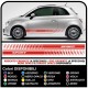 adesivi per 500 fiat 500 audi a1 mini cooper smart Adesivi laterali PERSONALIZZATI sticker 500 punto audi bmw abarth super sport