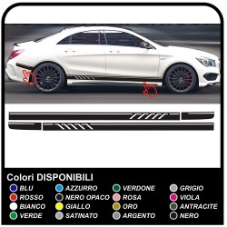 adesivi laterali MERCEDES BENZ CLASSE A-AMG strisce Sport classe A Strisce Set Adesivi laterali