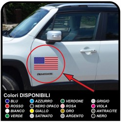 adhésifs pour le porte Drapeau Américain pour jeep wrangler véhicules tout terrain et suv Crâne Willys Tuning rallye