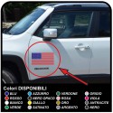 adhesivos para la puerta de la Bandera Americana para jeep wrangler vehículos todoterreno y suv del Cráneo Willys de