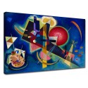 The framework Kandinsky - In Blue - WASSILY KANDINSKY In Blue Painting print on canvas with or without frame