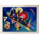 The framework Kandinsky - In Blue - WASSILY KANDINSKY In Blue Painting print on canvas with or without frame