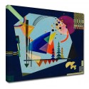 The framework Kandinsky - the Three Sounds - WASSILY KANDINSKY the Three Sounds - Picture print on canvas with or without frame