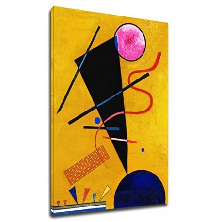 Le cadre Kandinsky - Contact - WASSILY KANDINSKY Photo du Contact de l'impression sur toile, avec ou sans cadre