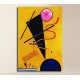 Le cadre Kandinsky - Contact - WASSILY KANDINSKY Photo du Contact de l'impression sur toile, avec ou sans cadre