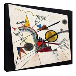 Bild, Kandinsky - Im Schwarzen Quadrat - WASSILY KANDINSKY In the Black Square - Bild-druck auf leinwand, leinwand mit oder