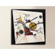 Bild, Kandinsky - Im Schwarzen Quadrat - WASSILY KANDINSKY In the Black Square Bild drucken auf leinwand, leinwand mit oder