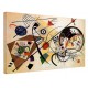 Le cadre Kandinsky - Ligne Ininterrompue - WASSILY KANDINSKY Ligne Ininterrompue de Peinture d'impression sur toile avec ou