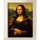 Le cadre de Leonardo Da Vinci - Mona Lisa - de Léonard de vinci La Joconde Peinture d'impression sur toile avec ou sans cadre