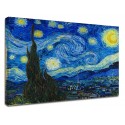 Quadro Van Gogh - Notte Stellata - Quadro stampa su tela canvas con o senza telaio