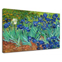 Rahmen Van Gogh - Iris - Van Gogh-Irises Bild drucken auf leinwand, leinwand mit oder ohne rahmen