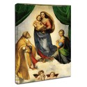 Painting Raphael - Madonna with the Child - Madonna with Child - Painting-print on canvas with or without frame