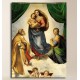 Rahmen Raffael - Madonna mit Kind - Madonna with Child - Bild-druck auf leinwand, leinwand mit oder ohne rahmen