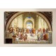 Framework Raphael - School of Athens - School of Athens - Painting print on canvas with or without frame