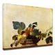 Picture Caravaggio - Basket of Fruit - still life - Painting print on canvas with or without frame