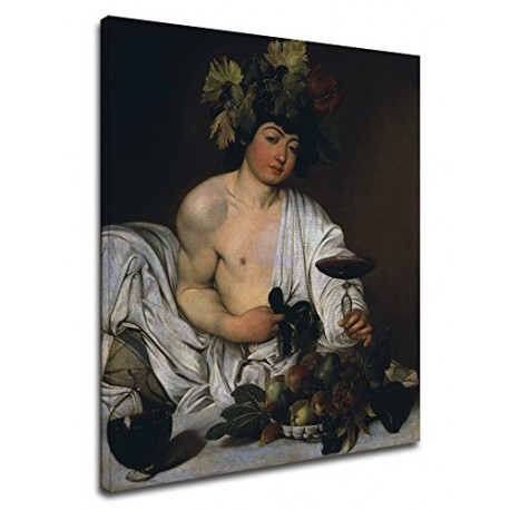 Picture Caravaggio - Bacchus - Michelangelo Merisi - Picture print on canvas with or without frame