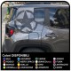 aufkleber-STERN-GROßE Wirkung, wird für seitenteil hinten jeep renegade sticker neue Jeep Renegade US ARMY