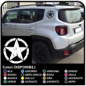 aufkleber für den jeep renegade-stern used-säule, hinten sticker auf den neuen jeep Renegade Qualität