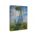 Quadro Monet - Donna con Ombrello - Donna con Ombrello Passeggiata di Claude Monet - Stampa su Tela Canvas con o Senza Telaio