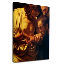 Painting by Caravaggio - the Incredulity of Saint Thomas Painting print on canvas with or without frame