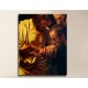 Painting by Caravaggio - the Incredulity of Saint Thomas Painting print on canvas with or without frame